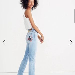 ISO Madewell the perfect summer jeans embroidered (size 27, 28, or even 29!)